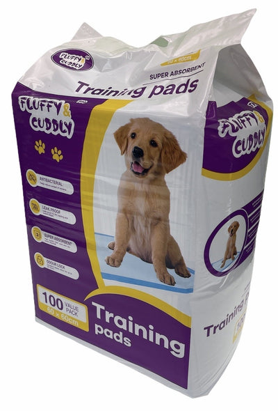 100 Puppy Pet Dog Indoor Cat Toilet Training Pads Super Absorbent 60x60cm Payday Deals