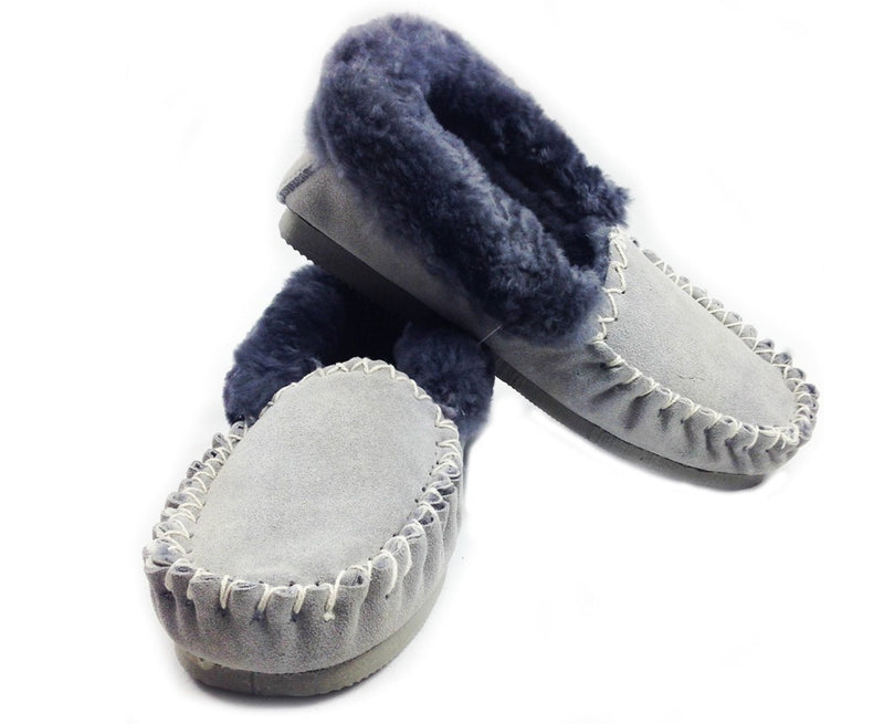 100% Sheepskin Moccasins Slippers Winter Casual Genuine Slip On UGG Non-Slip Payday Deals