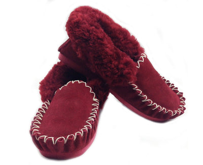 100% Sheepskin Moccasins Slippers Winter Casual Genuine Slip On UGG Non-Slip Payday Deals