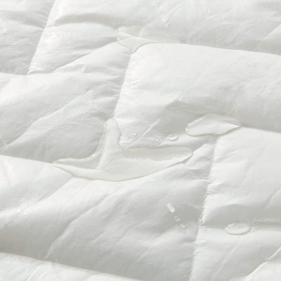 100% Ultra-Soft Cotton Quilted Anti-Microbial Mattress Cover Protector - King Single Size Payday Deals