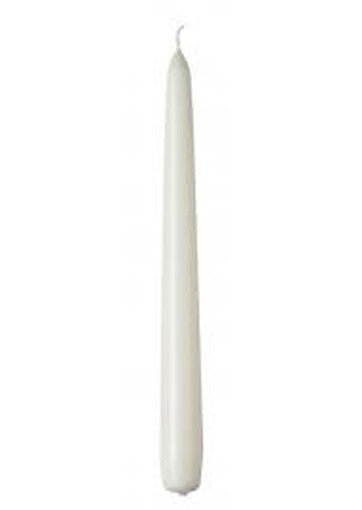 100 wholesale pack white wax 20cm taper church house vigil candleabra candle 2CM WIDE Payday Deals