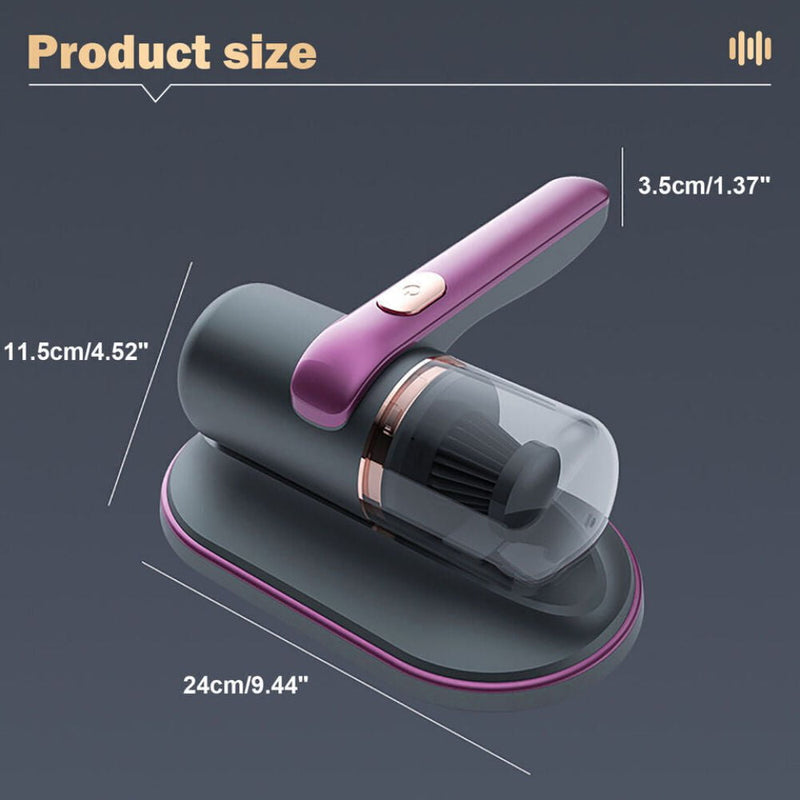 10000pa Handheld Mite Remover Home Bed Mattress Vacuum Sofa Cleaner USB UV-C AU Payday Deals