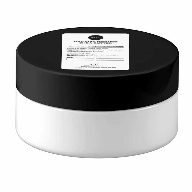 100g Refined Shea Butter Jar - Organic Pure African Karite Moisturiser Payday Deals