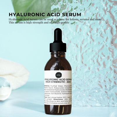 100ml Hyaluronic Acid Serum - High Strength Cosmetic Face Skin Care Payday Deals