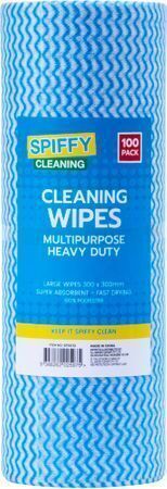 100pk Cleaning Wipes Multipurpose Makeup Remover Facial Dirt Remover Chux Payday Deals