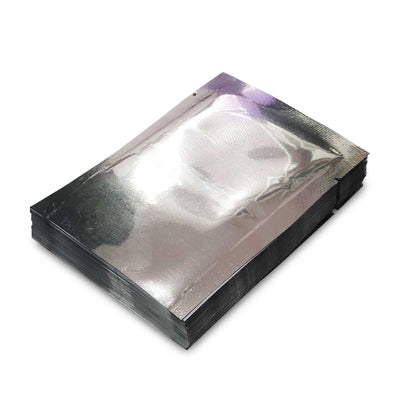 100x Mylar Vacuum Food Pouches 13x18cm - Standing Insulated Food Storage Bag Payday Deals