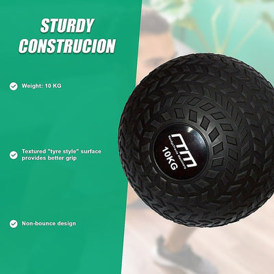 10kg Tyre Thread Slam Ball Dead Ball Medicine Ball for Gym Fitness Payday Deals