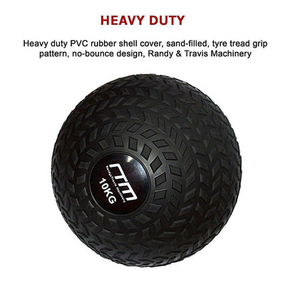 10kg Tyre Thread Slam Ball Dead Ball Medicine Ball for Gym Fitness Payday Deals