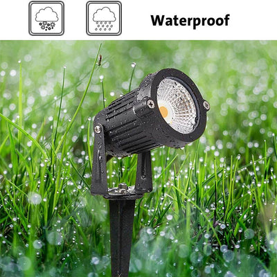 10PCS 12V LED Waterproof Outdoor Garden Spotlights Landscape Light Flood Lights Cool White Payday Deals