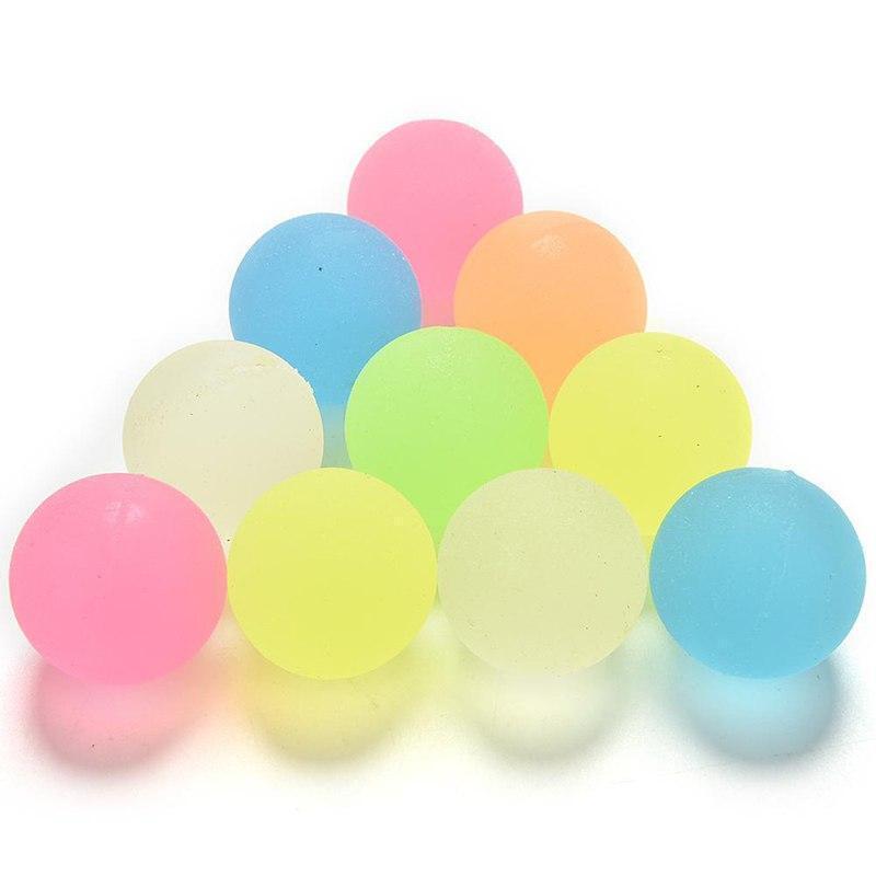 10pcs Large Frosted Rubber Bouncing Balls 60mm Mixed Colours Bulk w Storage Tub Payday Deals