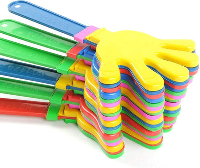 10x Hand Clappers Plastic Kids Toy Party Flapper Novelty Cheering Toys Bulk Payday Deals