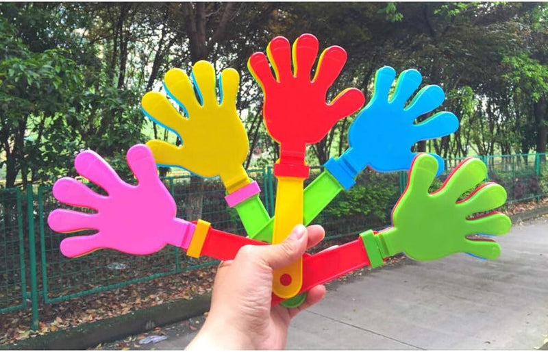 10x Hand Clappers Plastic Kids Toy Party Flapper Novelty Cheering Toys Bulk Payday Deals