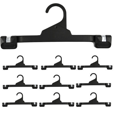 10x Heavy Duty Adult Clip Hanger 310mm Commercial Trouser Pants Skirts BULK R31