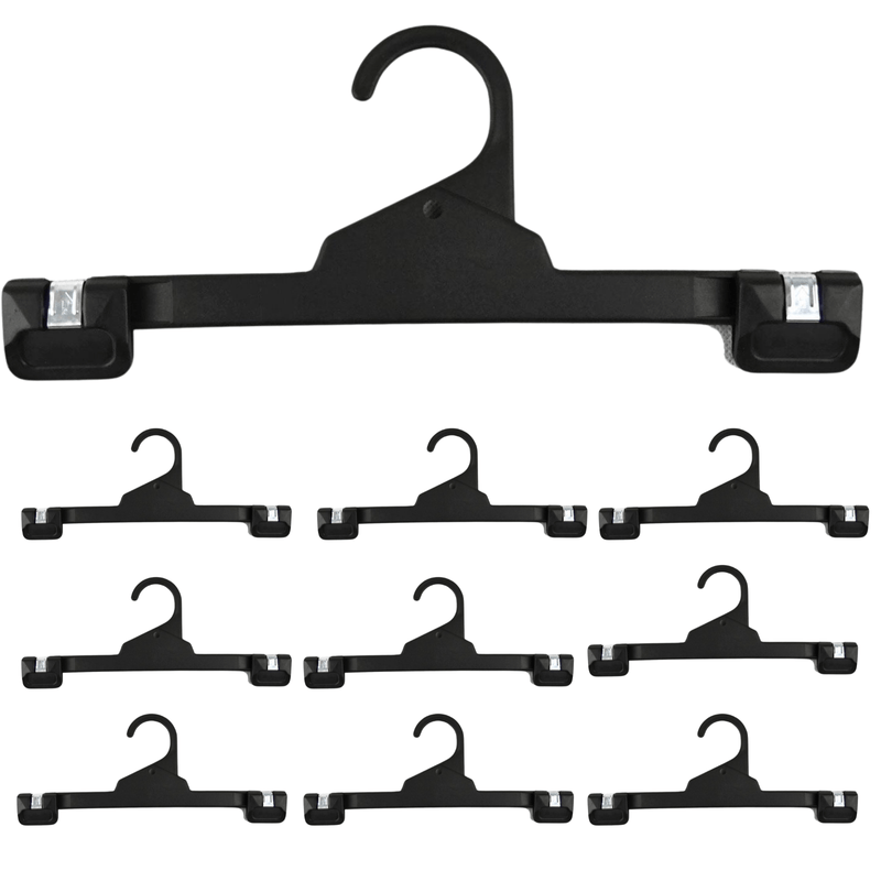 10x Heavy Duty Adult Clip Hanger 310mm Commercial Trouser Pants Skirts BULK R31 Payday Deals