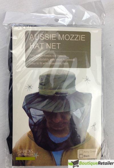 10x Mosquito Hat Net Head Protector Bee Bug Mesh Insect Mozzie Fishing Fly BULK