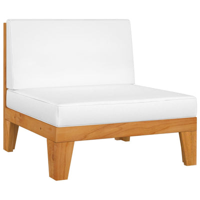 11 Piece Garden Lounge Set with Cushions Solid Acacia Wood Payday Deals