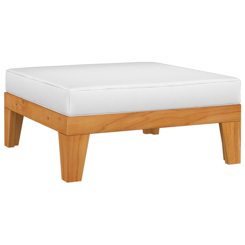 11 Piece Garden Lounge Set with Cushions Solid Acacia Wood Payday Deals