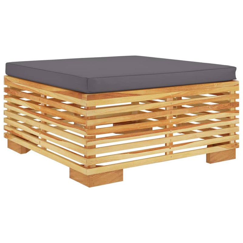 11 Piece Garden Lounge Set with Cushions Solid Teak Wood Payday Deals
