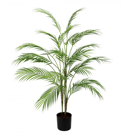 110cm Golden Cane Palm Tree Artificial Flower Plant Fake Home Office Decor