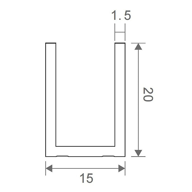 110x200cm Single Shower Glass Screen with Black Wall & Floor Channel Payday Deals