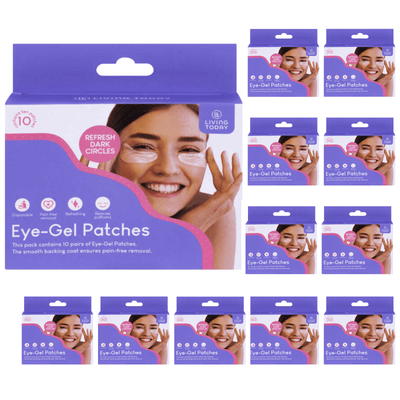 12 Packs of 10 Under Eye Gel Patch Curve Eyelash Pads Lint Free Lash Extension Payday Deals