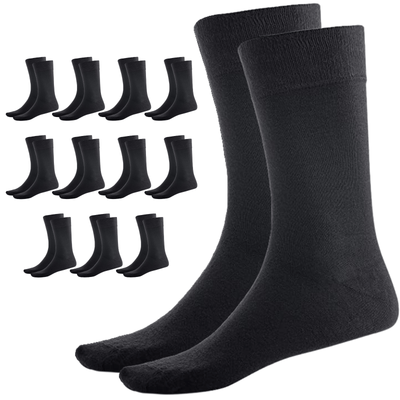 12 Pairs BAMBOO SOCKS Crew Natural Eco Healthy Enviro Unisex Business Work BULK Payday Deals