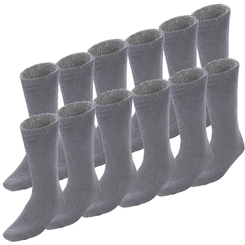 12 Pairs BAMBOO SOCKS Mens Heavy Duty Premium Thick Work Socks Cushion BULK Payday Deals