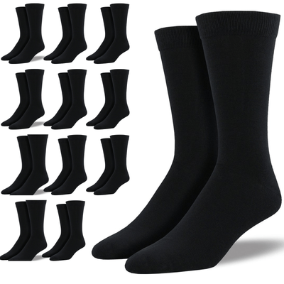 12 Pairs Premium Bamboo Loose Top Socks Diabetic Diabetes Circulation Eco Sox Payday Deals