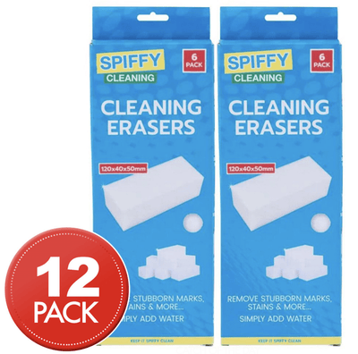 12 pcs Magic Cleaning Eraser Cleaner Power Easy Sponge Home Dirt Remover Payday Deals