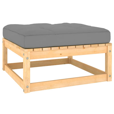 12 Piece Garden Lounge Set with Cushions Solid Pinewood Payday Deals