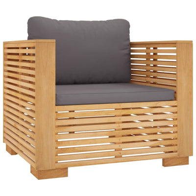 12 Piece Garden Lounge Set with Cushions Solid Teak Wood Payday Deals