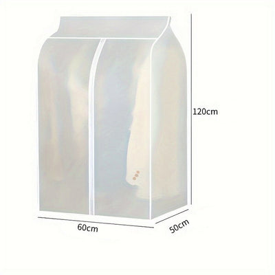 120cm Clothes Dust Cover Wardrobe Cloth Cover Clothes Storage Bag For Garments Suits Dresses Coats Payday Deals