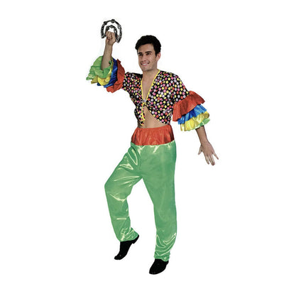 Mens Rumba Costume Mexican Spanish Latin Party Fancy Dress Up Dance Flamenco