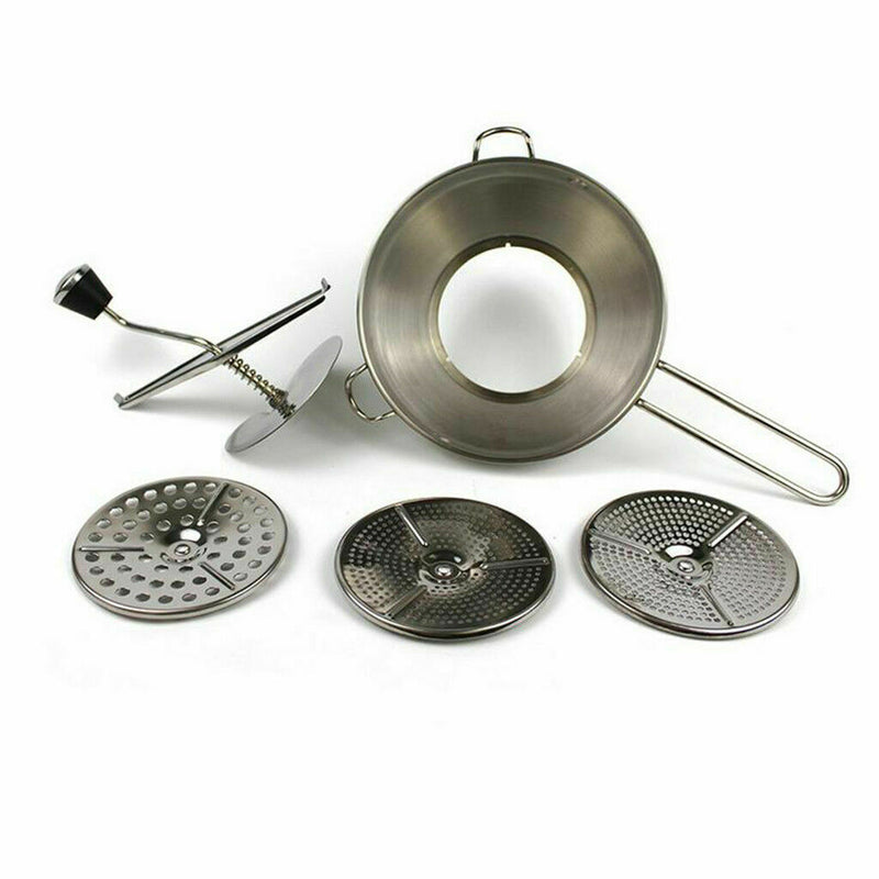 AVANTI Rotary Food Mill + 3 Discs Mouli Potato Ricer Vegetable Food Chopper