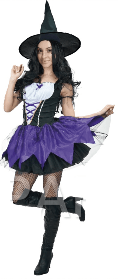 Adult Womens Fairy Witch Costume Halloween Party Sexy Vampire - One Size