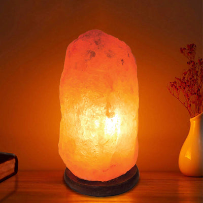 12V 12W 1-2 Kgs Himalayan Pink Salt Lamp Natural Rock Crystal Light Bulb On/Off Payday Deals