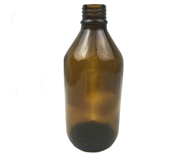 12x 600ml Amber Glass Bottle Cosmetic Essential Oil General Purpose Storage Payday Deals