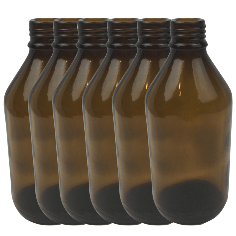 12x 600ml Brown Glass Bottle Plinking Shooting Target Practice without Lids/Caps Payday Deals