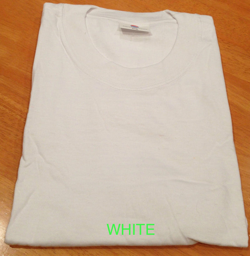 12X BULK Plain T Shirt 100% COTTON Assorted Colours S - XXL Mens Womens Top Payday Deals