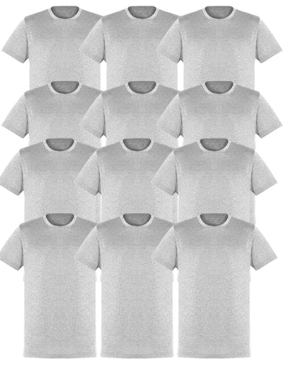 12X BULK Plain T Shirt 100% COTTON Assorted Colours S - XXL Mens Womens Top Payday Deals