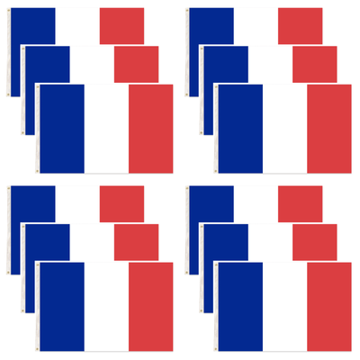 12x France Country Flag French Heavy Duty - 150cm x 90cm