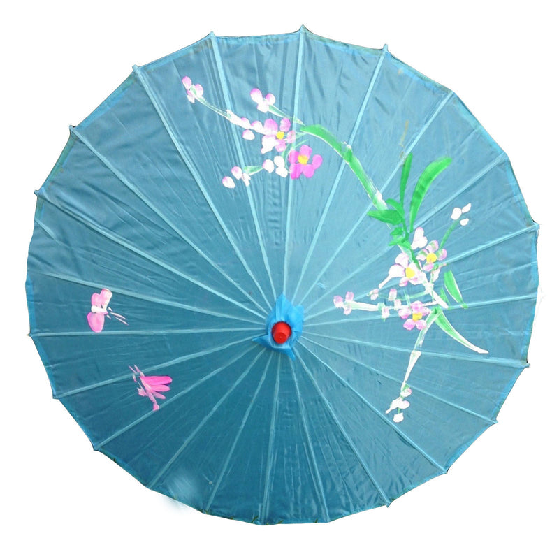 12x PARASOL UMBRELLA Chinese Japanese Bamboo Flower Pattern 80cm Large BULK Payday Deals