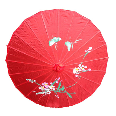 12x PARASOL UMBRELLA Chinese Japanese Bamboo Flower Pattern 80cm Large BULK Payday Deals