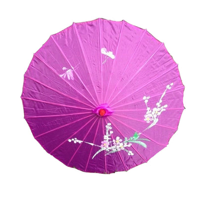 12x PARASOL UMBRELLA Chinese Japanese Bamboo Flower Pattern 80cm Large BULK Payday Deals