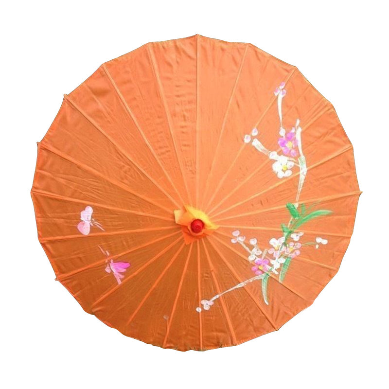 12x PARASOL UMBRELLA Chinese Japanese Bamboo Flower Pattern 80cm Large BULK Payday Deals