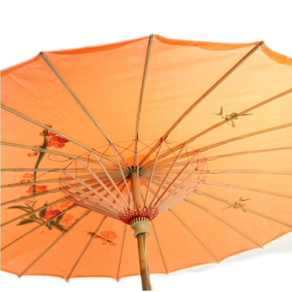 12x PARASOL UMBRELLA Chinese Japanese Bamboo Flower Pattern 80cm Large BULK Payday Deals