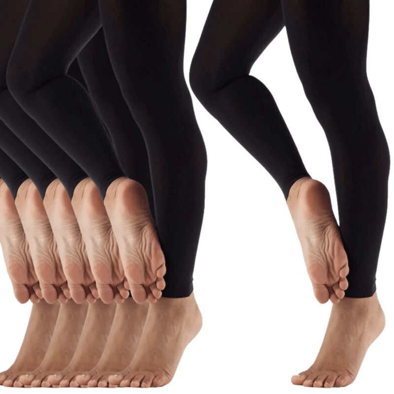 12x Womens Ladies Footless Tights Stockings Pantyhose Leg Hosiery Thermal  Bulk Payday Deals