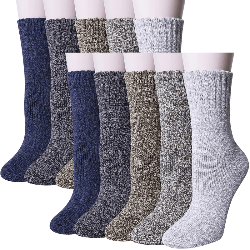 12x Womens Pairs Thick Wool Blend Work Socks Heavy Duty Outdoor Warm (EU37-EU41) Payday Deals