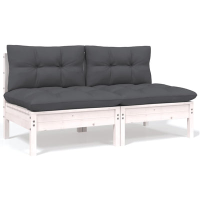 13 Piece Garden Lounge Set with Anthracite Cushions Pinewood Payday Deals