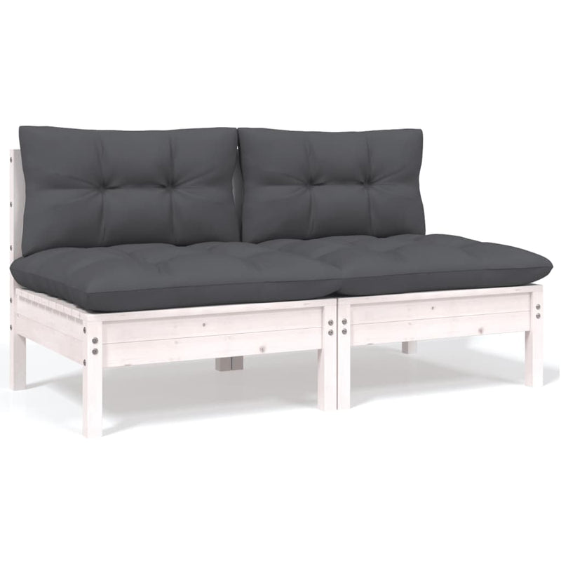 13 Piece Garden Lounge Set with Anthracite Cushions Pinewood Payday Deals
